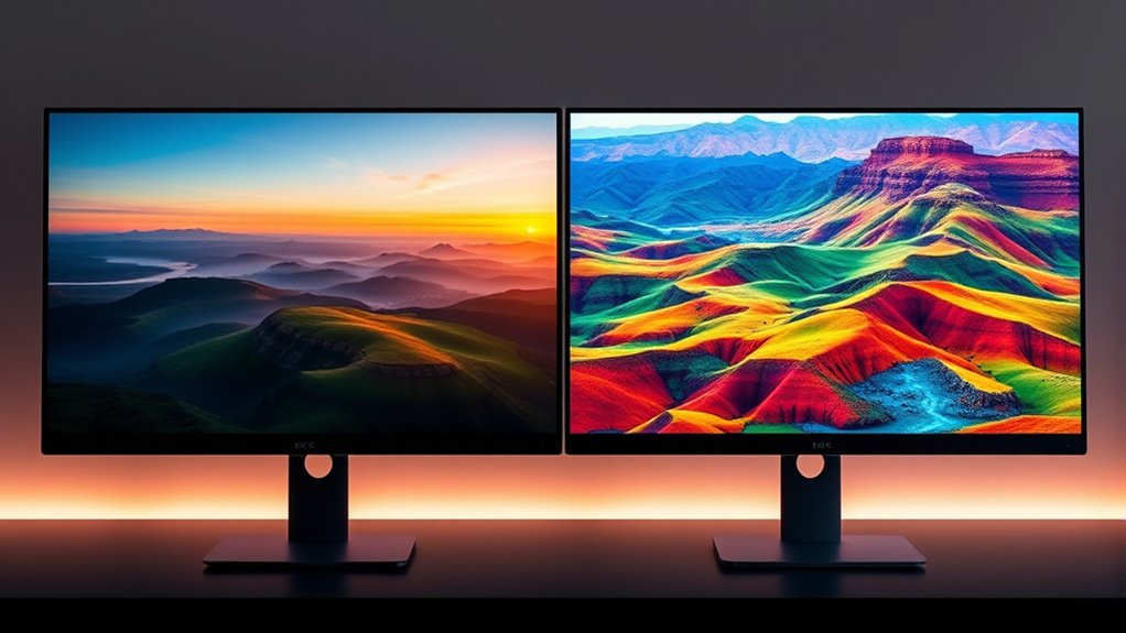 vibrant accurate color display