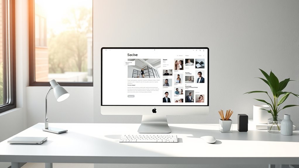 white space improves clarity