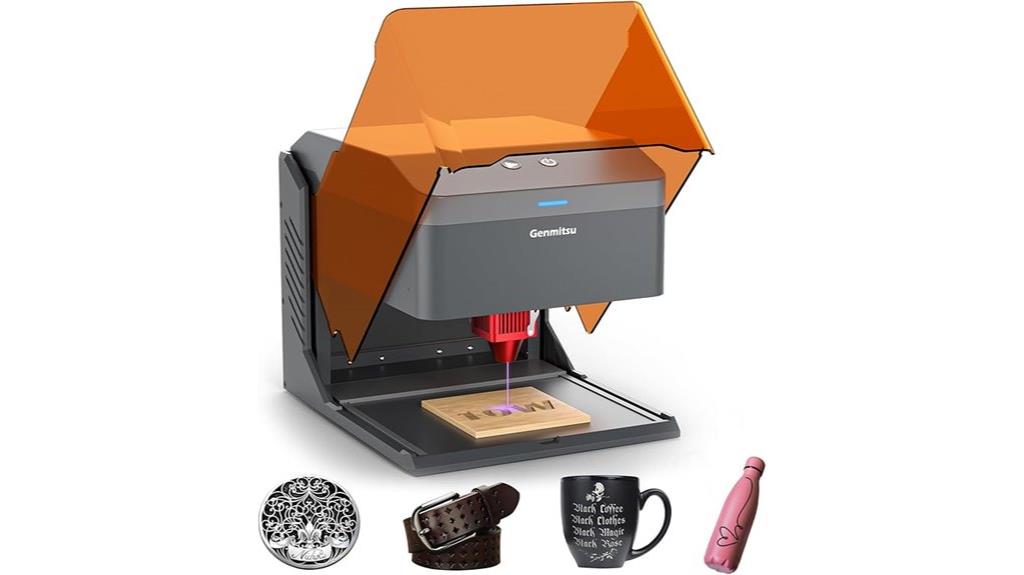 10w enclosed laser engraver