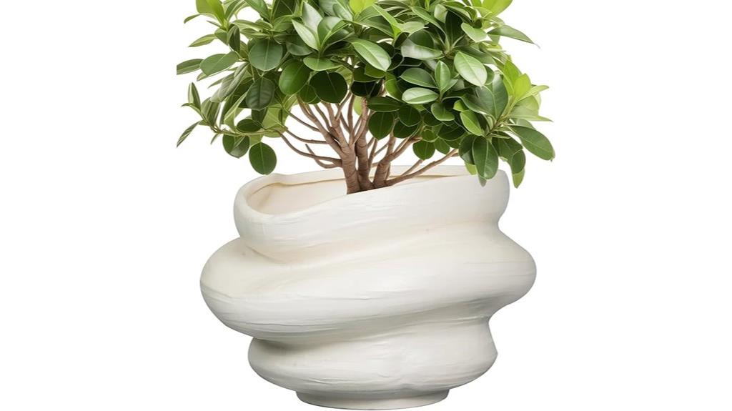 11 inch drainage ceramic pot