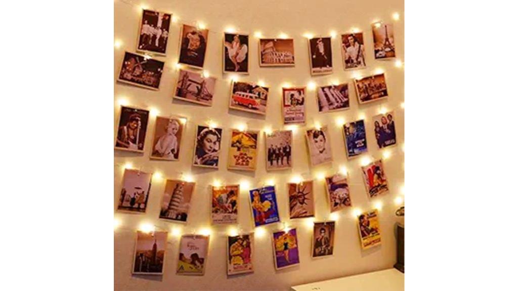 120 led warm white lights