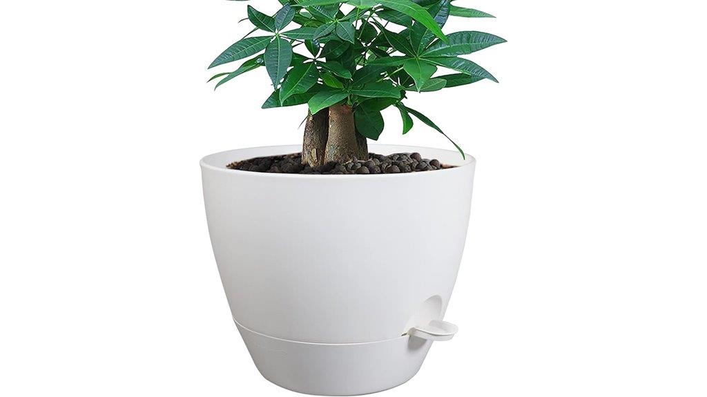 12 inch plastic plant pots