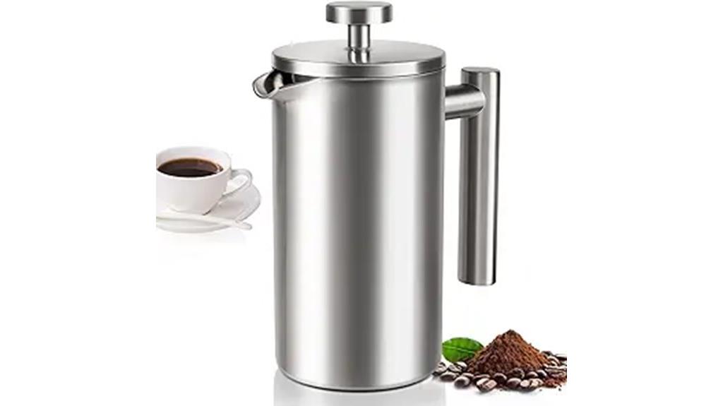 12 oz stainless steel french press