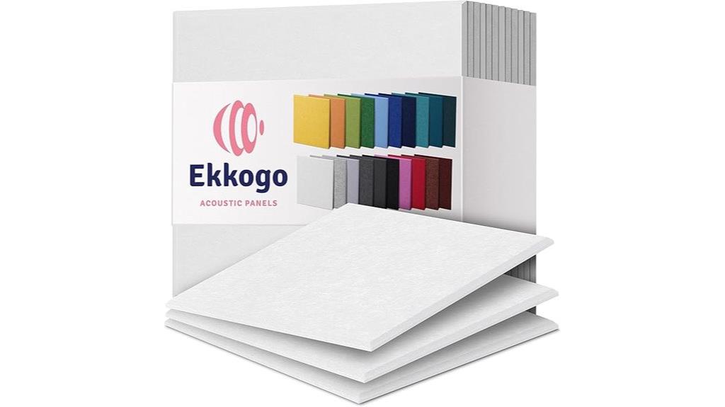 12 pack soundproof wall panels