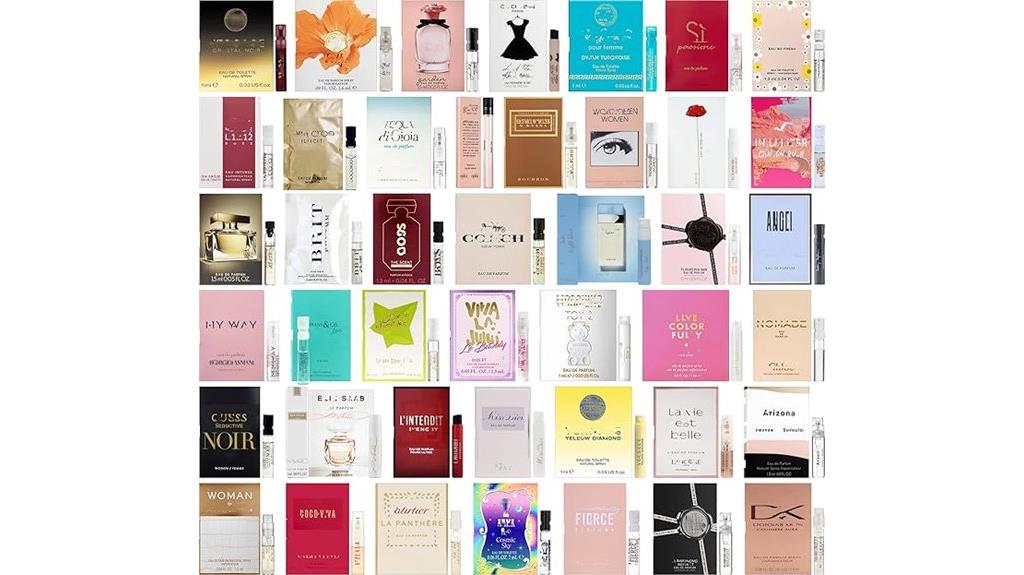 12 women s perfume samples