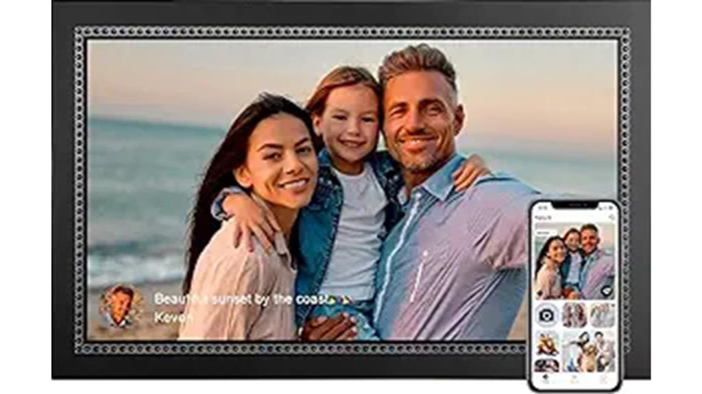 15 6 inch touchscreen wifi frame
