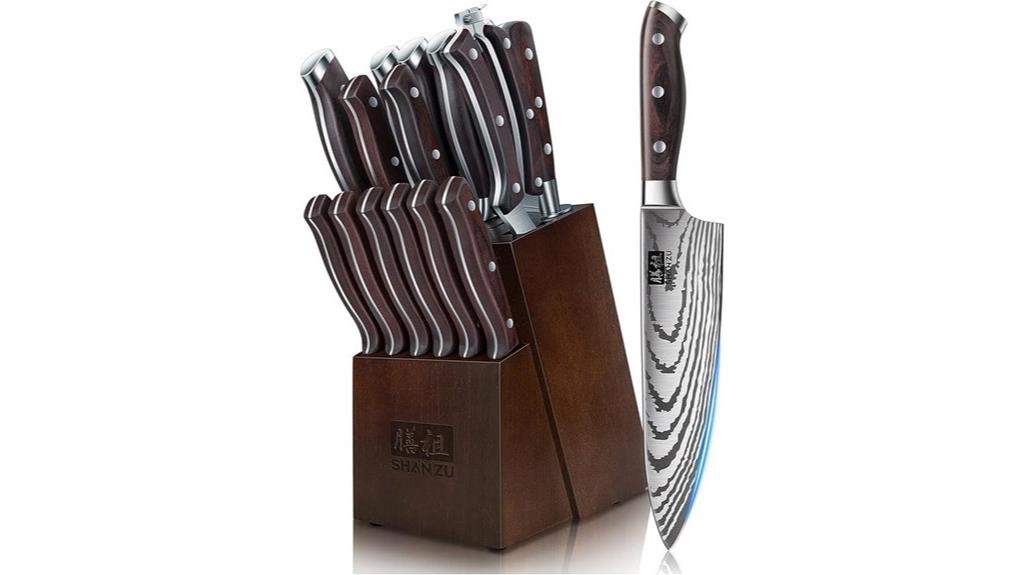 16 piece knife set