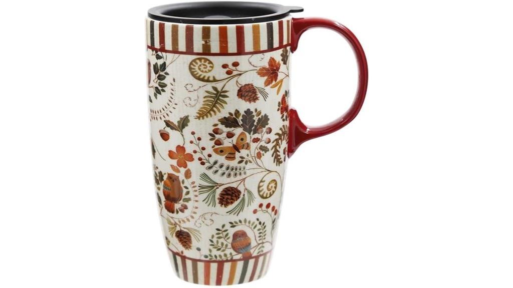 17 oz ceramic travel mug
