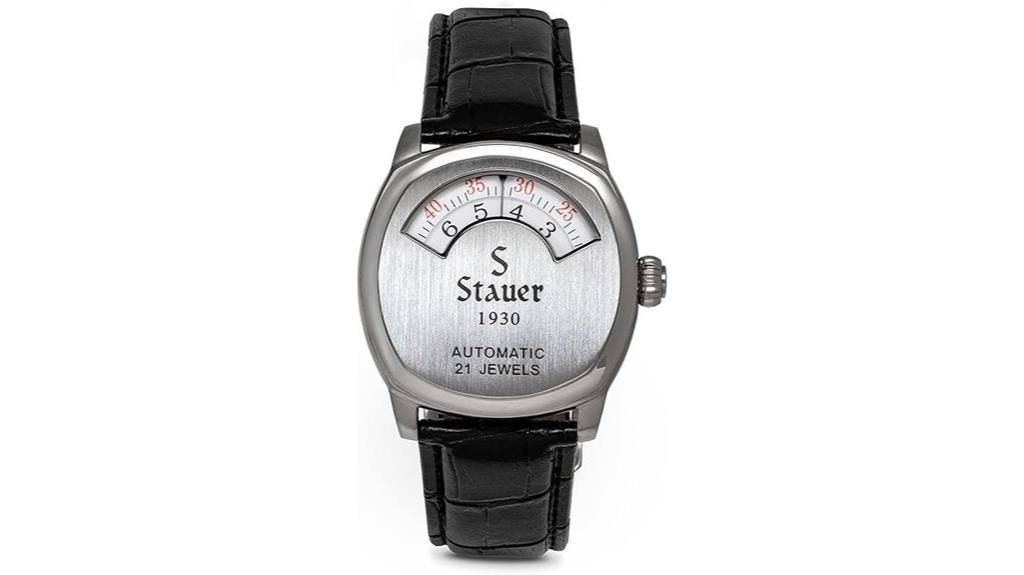 1930s style stainless watch