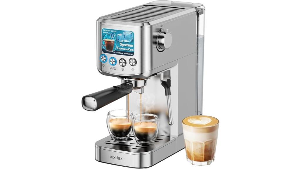 20 bar espresso with frother