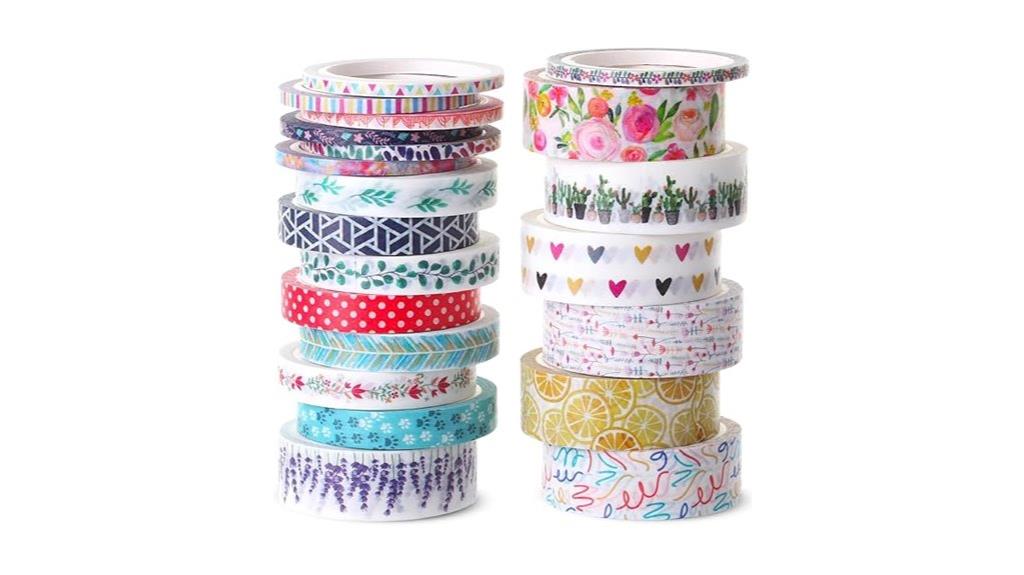 21 roll washi tape