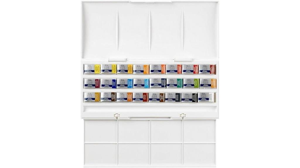 24 pan watercolor set