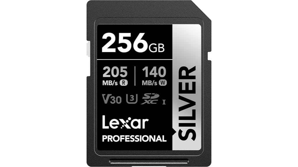 256gb silver sd card