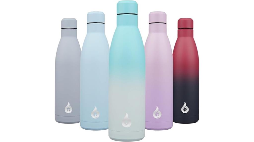 25oz insulated water bottle