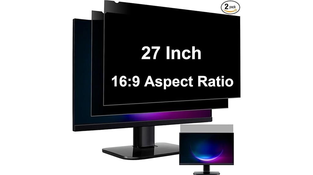 27 inch privacy screen filter