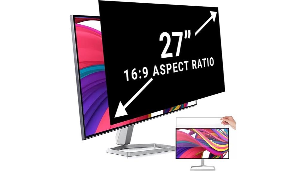 27 inch widescreen privacy monitor
