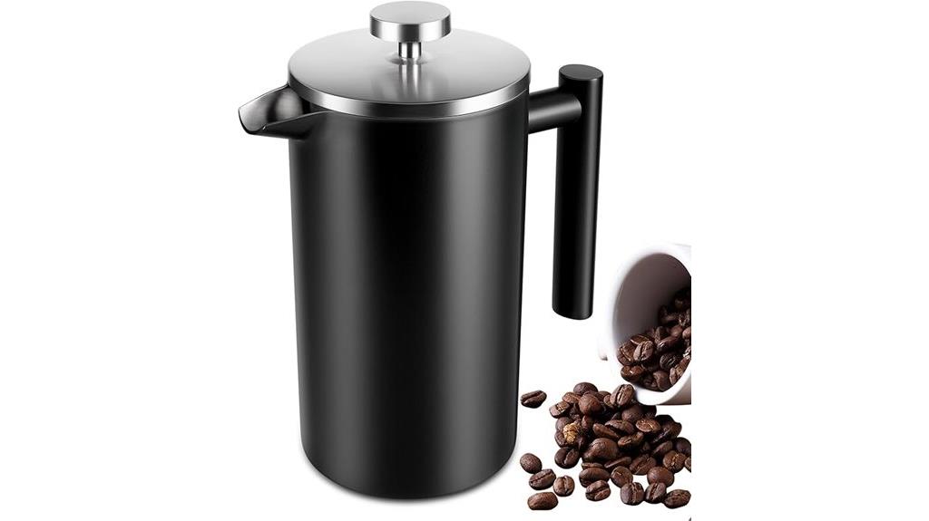 34 oz stainless steel coffee maker