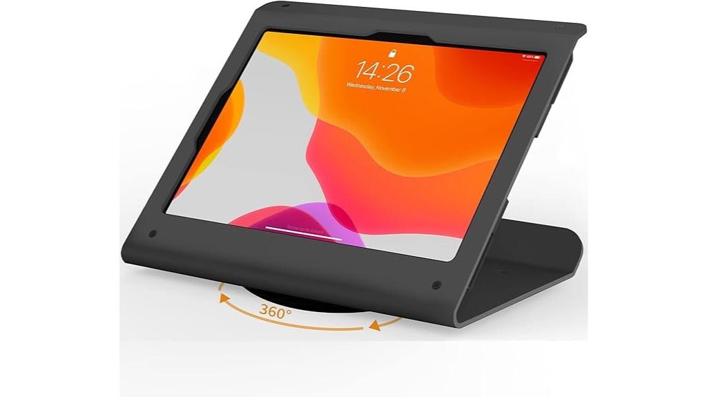 360 degree swivel tablet stand