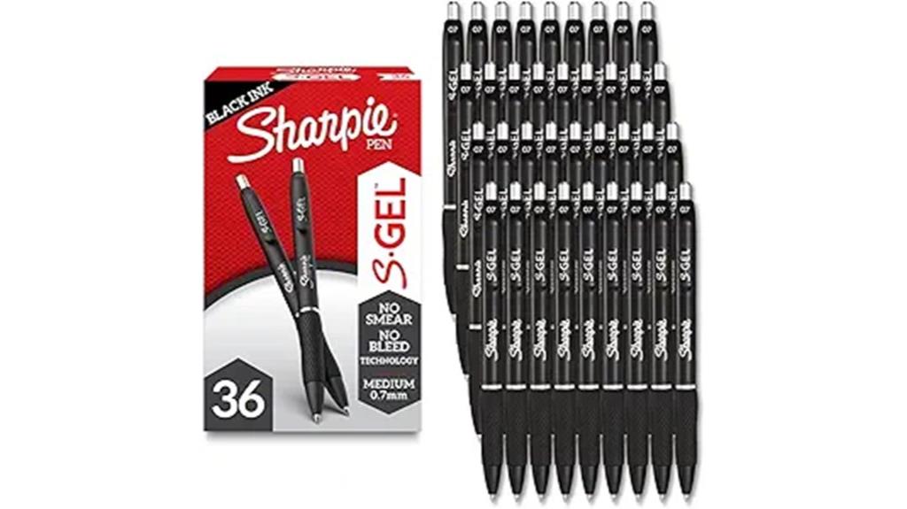 36 count medium gel pens