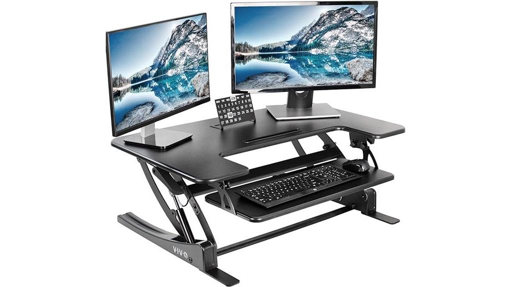 36 inch adjustable standing desk
