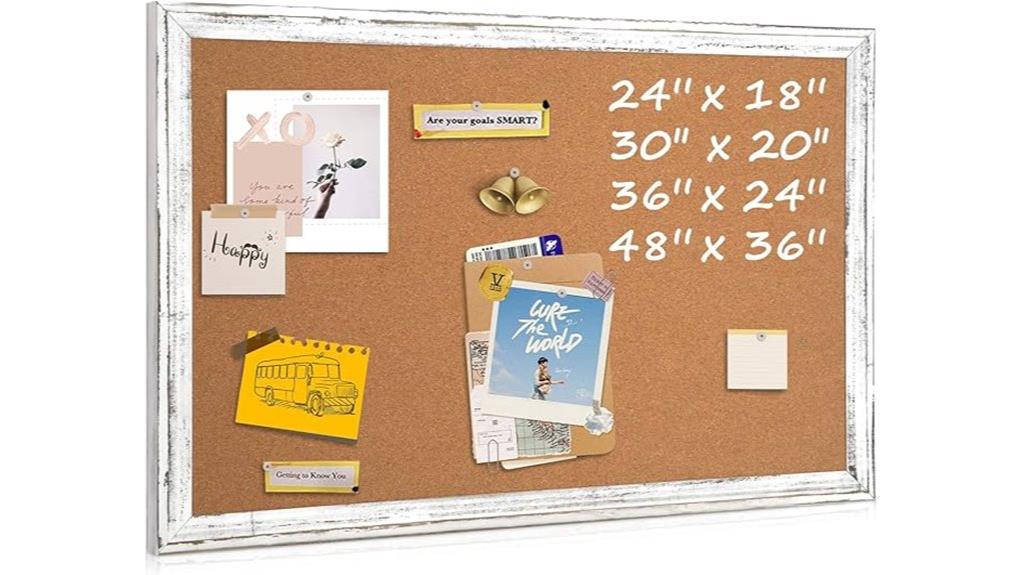 36x24 cork bulletin board