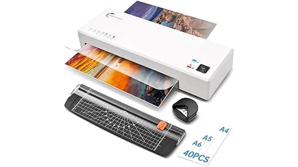 40 sheet a4 laminator set