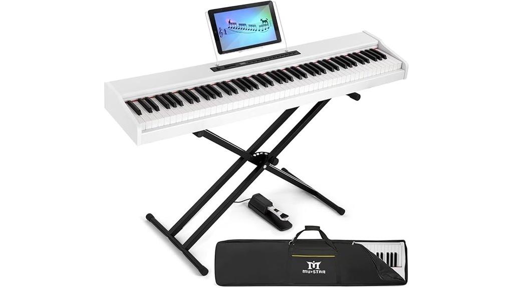 88 key weighted digital piano