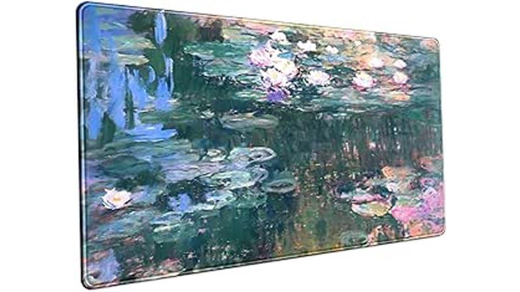abstract oil painting mousepad