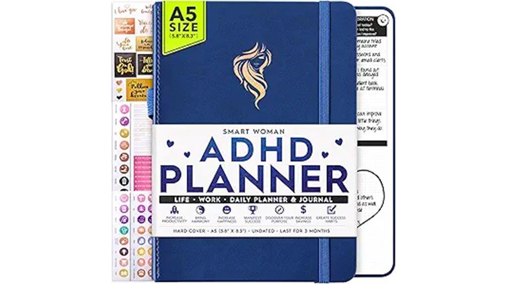 adhd self care gratitude journal