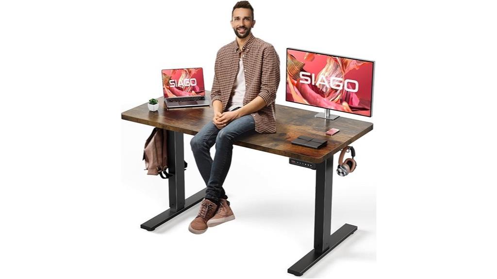 adjustable 48x24 standing desk