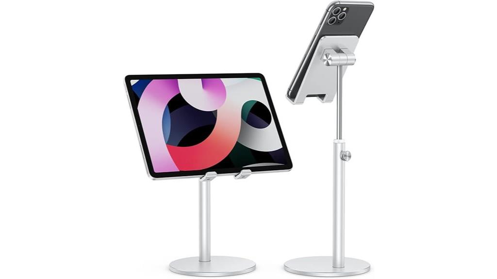 adjustable aluminum phone stand