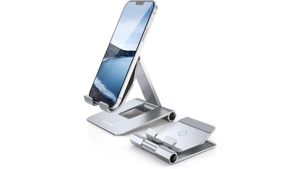 adjustable aluminum phone stand