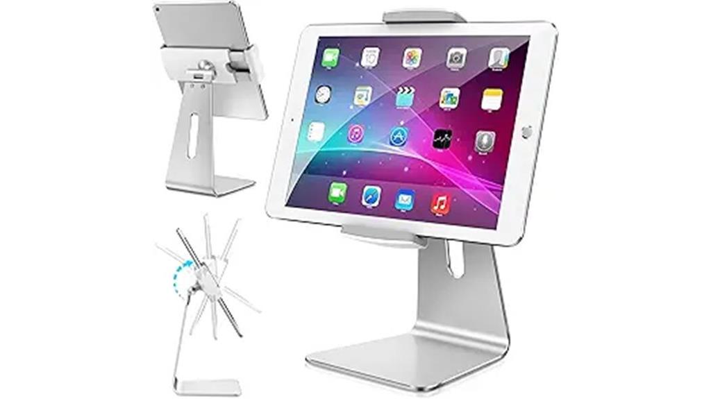adjustable aluminum tablet stand