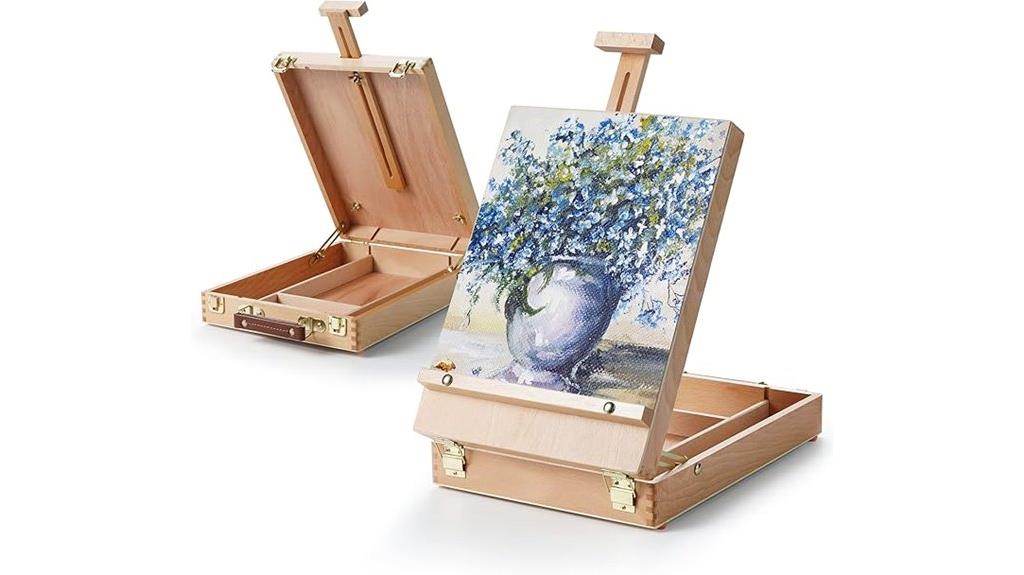 adjustable beechwood easel