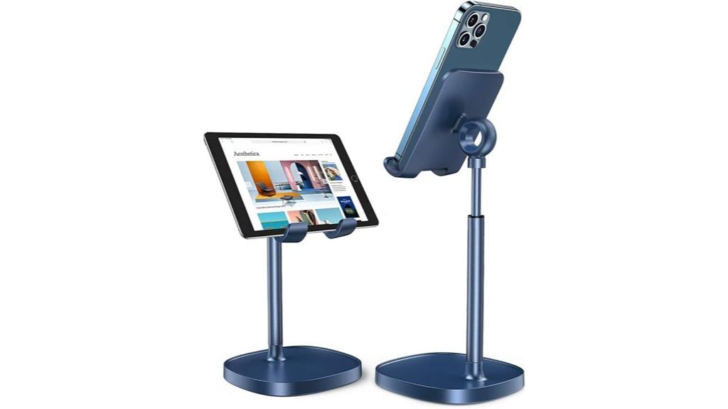 adjustable desk phone holder