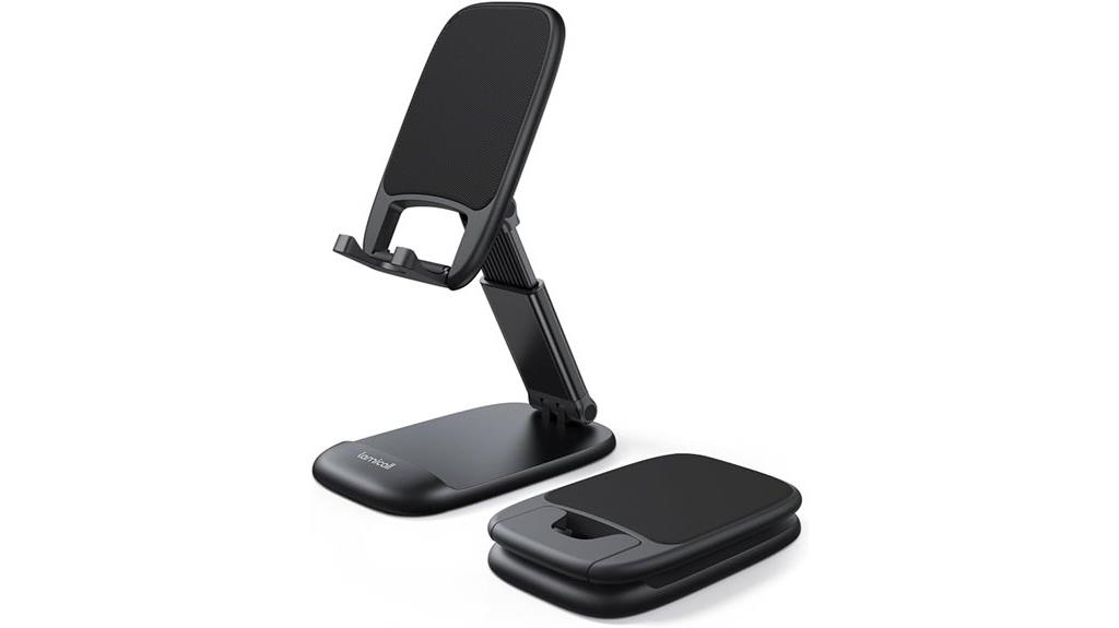 adjustable desk phone stand