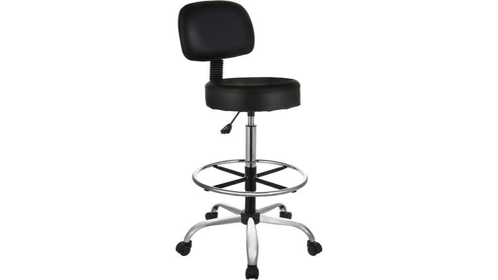 adjustable drafting spa stool
