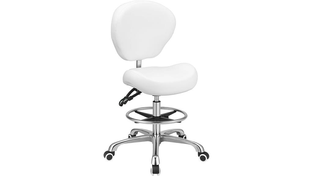 adjustable drafting stool