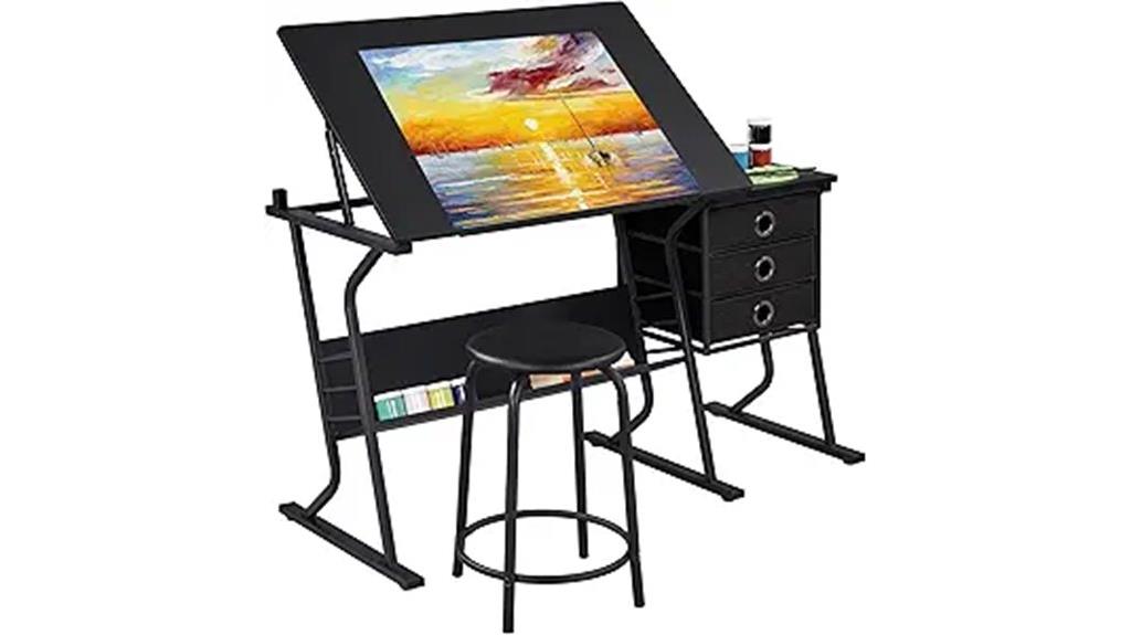 adjustable drafting table
