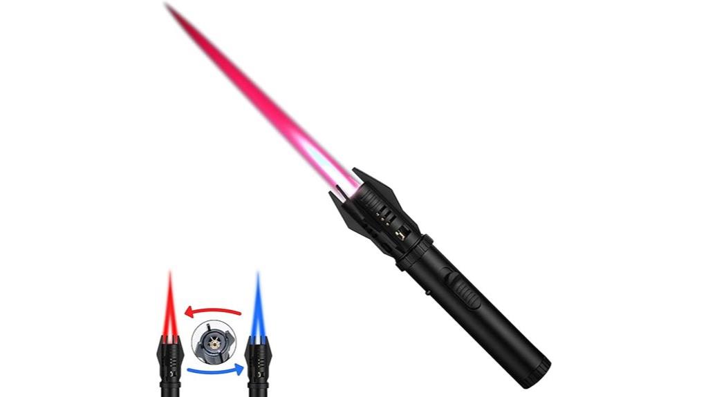 adjustable flame torch lighter