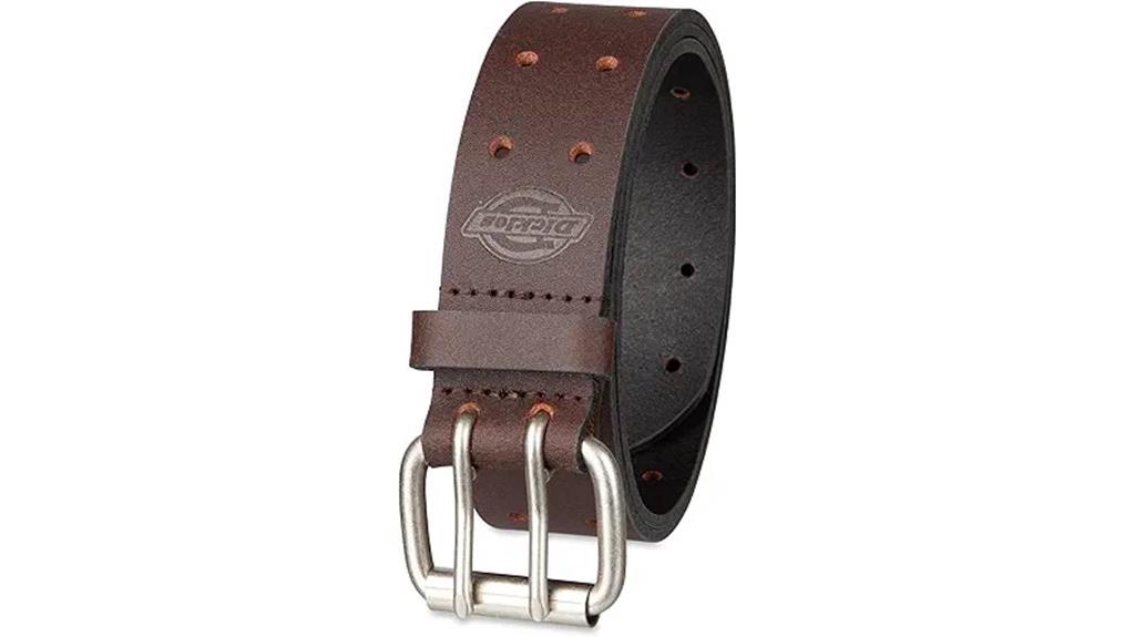 adjustable leather work belt