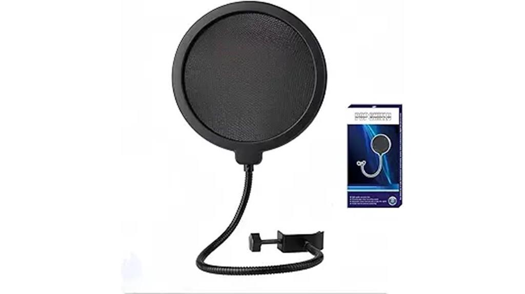 adjustable microphone windshield screen