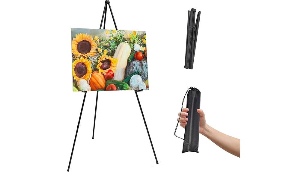 adjustable thick easel stand