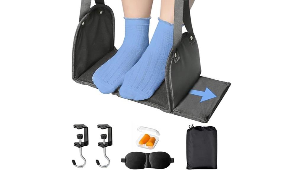 adjustable under desk footrest