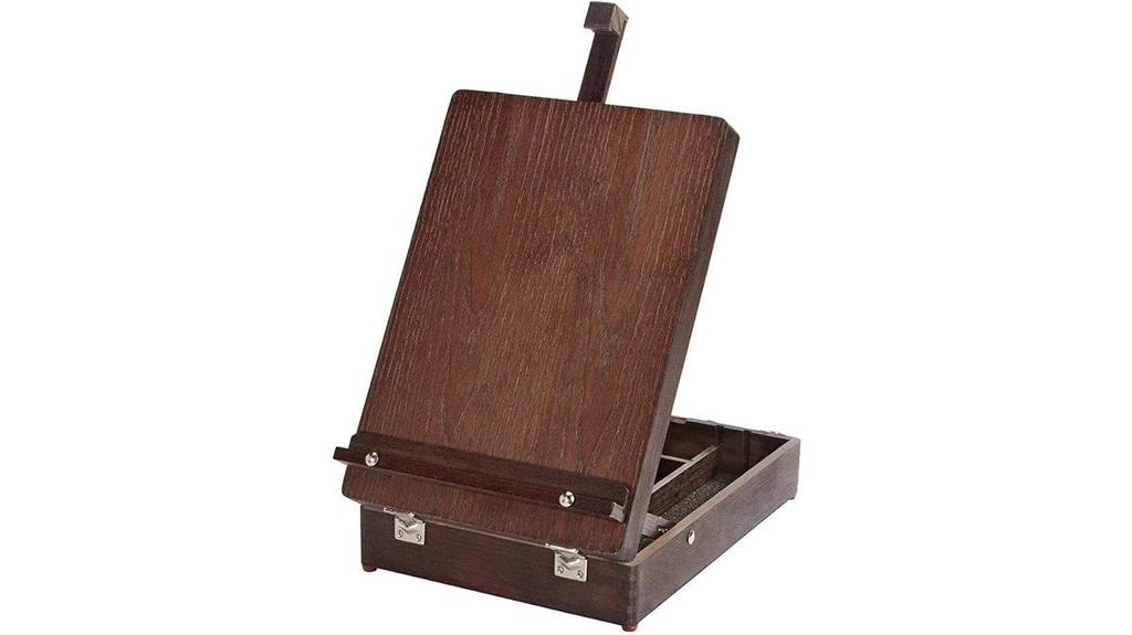 adjustable wood sketch easel
