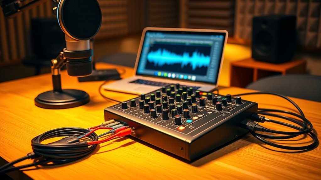 affordable functional podcast mixer