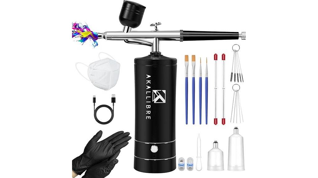 airbrush kit with compressor