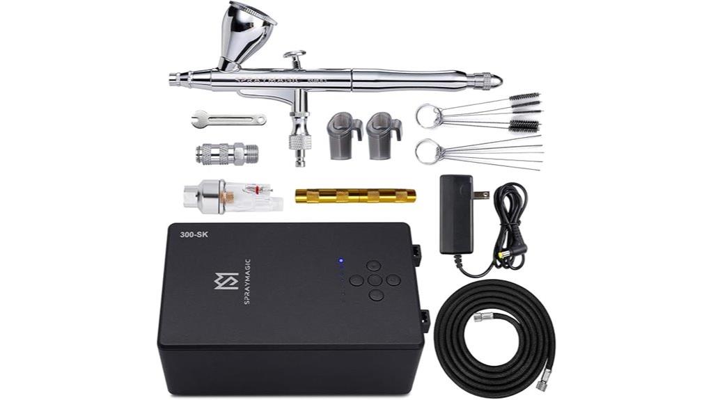 airbrush kit with compressor