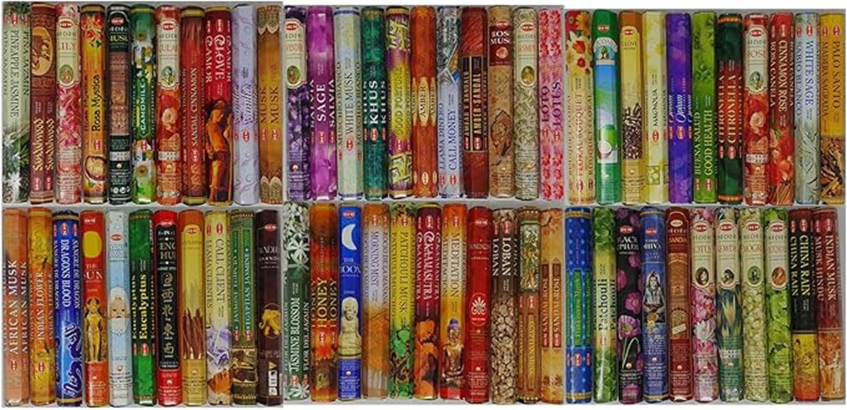 assorted hem incense pack