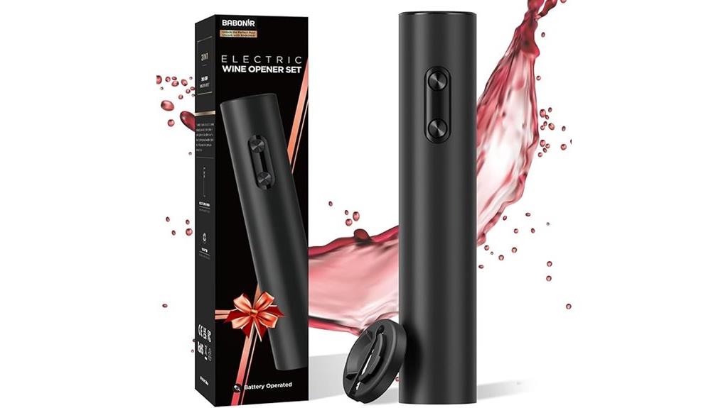 battery operated wine opener